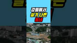 강릉 살기 나쁜 동네 top 3 [upl. by Heigho238]