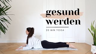 Yoga bei abklingender Erkältung  Sanft bewegen tief atmen und wieder gesund werden  20 Minuten [upl. by Aihsital286]