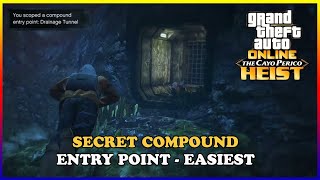 How to Scope Drainage Tunnel Compound Entry Point in Cayo Perico [upl. by Damha613]