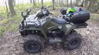 Review of my 2015 Polaris Sportsman 570 [upl. by Leyes]