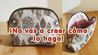 Tutorial NECESER con cremallera [upl. by Boothe]