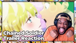 BEST GIRL OF THE SEASON IS FINALLY HERE  Chained Soldier Trailer Reaction [upl. by Adnoel]