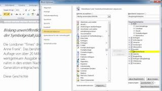 Word 2010  Kontrollkästchen in Dokumenten aktivieren [upl. by Loziram]