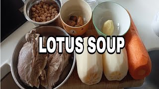 LOTUS SOUP 🪷🪷🍲 bbgirl vlogz [upl. by Eycal]