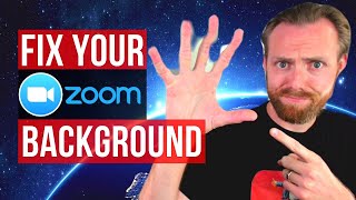 How to Massively Improve Zoom Virtual Backgrounds  Green Screen Lighting amp Webcam Zoom Tutorial [upl. by Hembree]