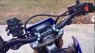 Yamaha WR250R ProTaper EVO handlebar install and review [upl. by Trixi990]