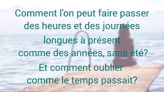 Mireille Mathieu  Apprendsmoi ParolesLyrics [upl. by Orgell575]