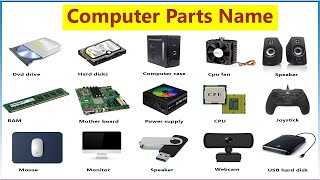 Computer Tools Name With Picture  Computer parts name List Basic Parts of Computer [upl. by Columba504]