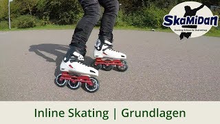 Inlineskaten lernen für Anfänger  How To Inline Skating For Beginners  Inline Basics 01 [upl. by Niwrehs]