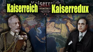 Kaiserreich vs Kaiserredux  Double Timelapse HOI4 [upl. by Neo]