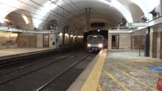 Rome Italy  Rome Metro HD 2015 [upl. by Aoniak562]