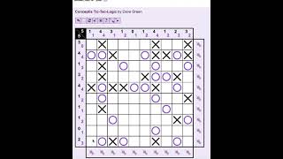 Tic Tac Logic Games Solved  16MAY2021 [upl. by Hildagard673]