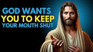 GOD WANTS YOU TO KEEP YOUR MOUTH SHUTBEST MOTIVATION SPEECH [upl. by Akihsar]