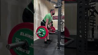 Trap Bar Deadlift 205 kg x6 [upl. by Akcirehs]