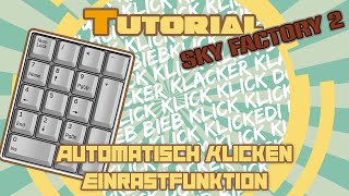 Mausklicken über Tastatur  Einrastfunktion  Tutorial  Deutsch  Chigocraft [upl. by Ahouh]