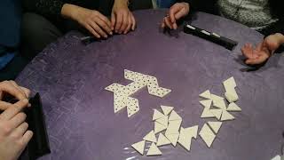 Triominos das Spiel mit der Familie [upl. by Anniahs]