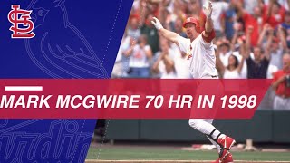 Watch all of Mark McGwires 70 homers from 1998 [upl. by Brana]