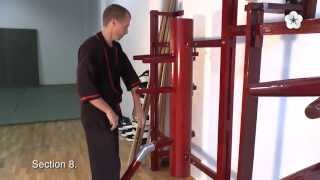 Wing Tsun  Wooden Dummy Form [upl. by Ahsikahs397]