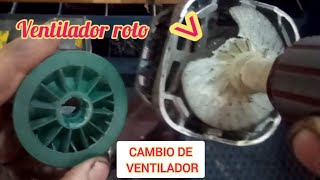 CAMBIO DE VENTILADOR EN PULIDORAS Y ESMERILADORAS [upl. by Hsital787]