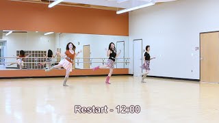 GIVES ME SHIVERS  Line Dance LESSON [upl. by Netsud]