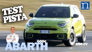 ABARTH 600e → quotScorpion Trackquot MODE in pista con la più potente SCORPIONISSIMA [upl. by Friedrick]