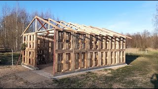 How to Build Garage Shelving  Easy Cheap and Fast [upl. by Ainolopa]