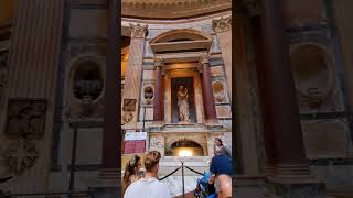 Pantheon Rome rome travel romeitaly history short holliday walk walking shorts pantheon [upl. by Albrecht]