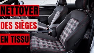 COMMENT NETTOYER DES SIÈGES DE VOITURE EN TISSUS [upl. by Lirba403]