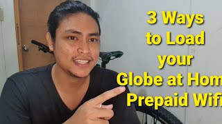 How to Load your Globe at Home Prepaid Wifi [upl. by Enyawad63]