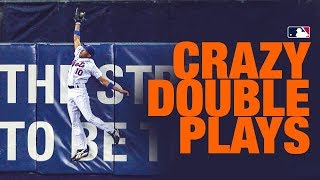 Craziest double plays in MLB history [upl. by Malorie747]