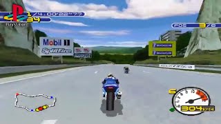 Moto Racer 2 PS1 Gameplay [upl. by Blankenship]