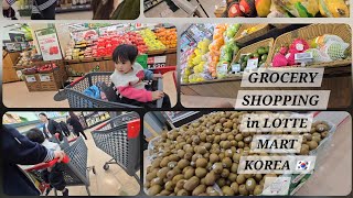 SUNDAY VLOG  Grocery Shopping at lotte mart amp Cooking at home  🇰🇷 [upl. by Ultann592]