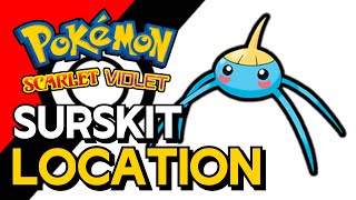 Pokemon Scarlet amp Violet  Surskit Location [upl. by Bollinger]