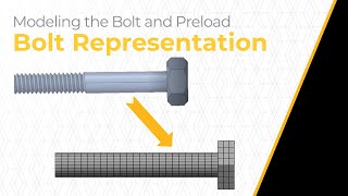 Bolt Representation Using Ansys Mechanical — Lesson 1 [upl. by Nhaj]