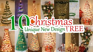 10 Unique New Design DIY Christmas Tree Decoration Ideas 2024 [upl. by Sawyor]