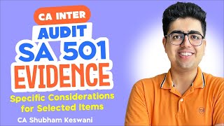 SA 501 Revision  CA Inter Audit May24  CA Shubham Keswani AIR 8 [upl. by Amilb992]