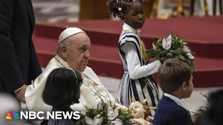 Watch full Christmas Eve Midnight Mass from the Vatican [upl. by Darnell]