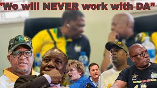 ANC Gauteng dumps DA in Tswane ANC National tried to Desist  GNU cracks  Panyaza stresses Zille [upl. by Diamante]