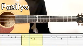 Sunkissed Lola  Pasilyo Easy Guitar Tabs Tutorial [upl. by Akierdna]