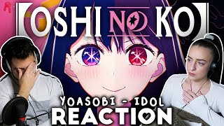 YOASOBI「アイドル」IDOL REACTION ENGLISH VERSION  Oshi No Ko [upl. by Narmi]