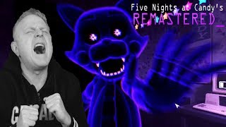 SECRET SHADOW CANDY  FIRST NEW LOOK AT FIVE NIGHTS AT CANDYS 4  FNAC REMASTERED   FNAF [upl. by Boote]