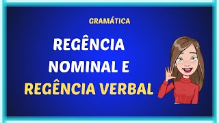 Regência nominal e regência verbal [upl. by Paynter]