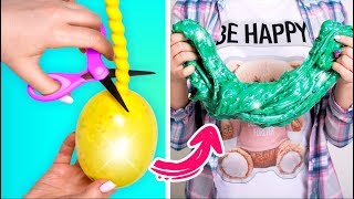 How to Make Magical Giant Slime in only 5 Minutes Fun Craft For Kids [upl. by Yonita]