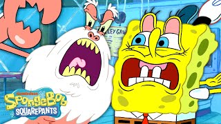 Mr Krabs Becomes A Monster ❄️🦀  Full Scene  SpongeBob [upl. by Anayi]