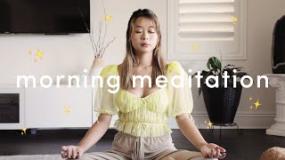 5 Minute Guided Morning Meditation for Positive Energy ☀️ [upl. by Osithe739]