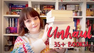 BOOK UNHAUL  Time to get rid of some books  JANUARY 2024 [upl. by Anitnuahs367]