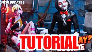 JIGSAW ESCAPE ROOM FORTNITE TUTORIAL FORTNITE JIGSAW ESCAPE ROOM tezzy [upl. by Bivins]