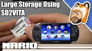 Tips for Using Large microSD Cards on SD2Vita with StorageMgr  256 GB amp Higher Setup [upl. by Ayidah]