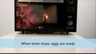 LG Microwave Oven How to Use Accessory Steam Chef [upl. by Maudie]