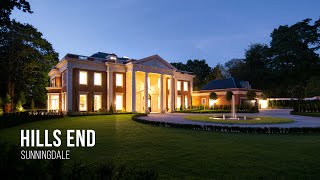 £22m Mega Mansion  Hills End  Sunningdale UK [upl. by Pellikka]